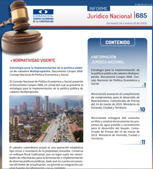 Informe Jurídico 685