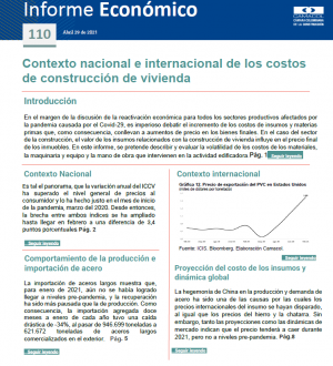 Contexto nacional e internacional de los costos de construcción de vivienda