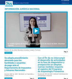 Informe Jurídico 744