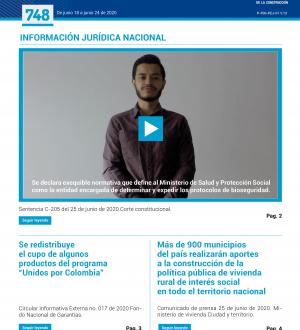 Informe Jurídico 748