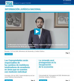 Informe Jurídico 756